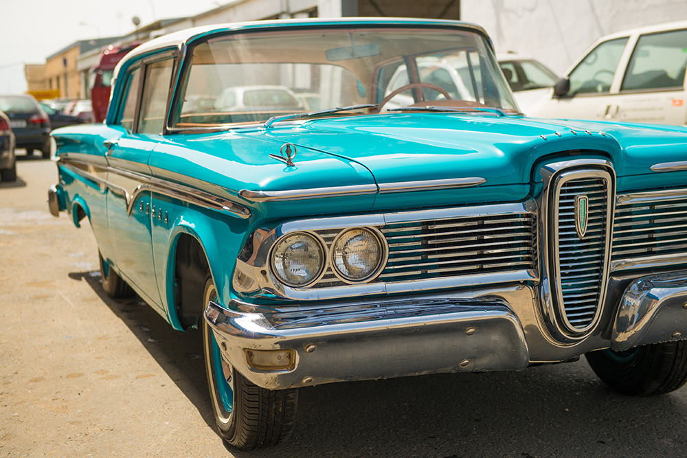 Foto de coche americano clásico Ford Edsel